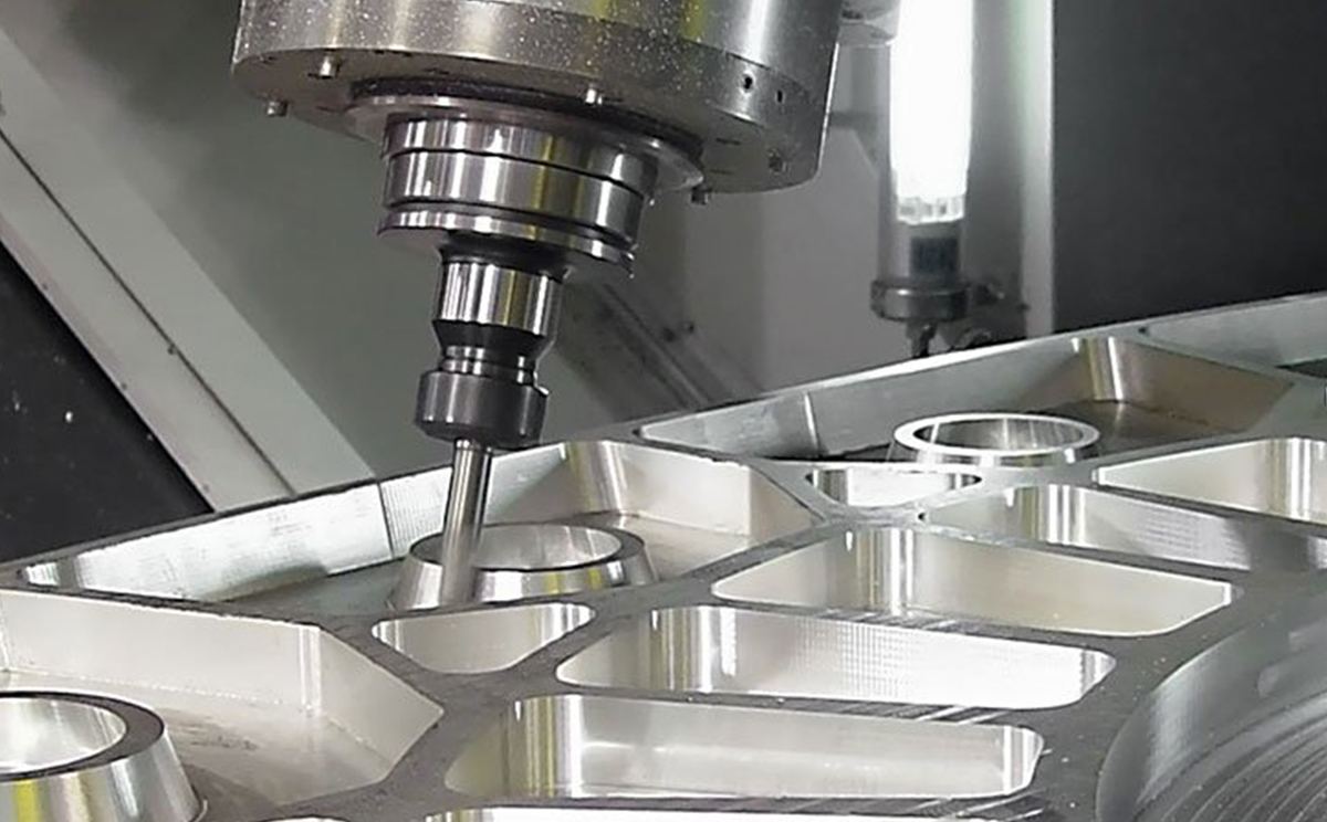 CNC加工黑色絨球零件高光面